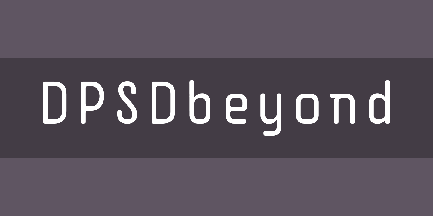 フォント DPSDbeyond